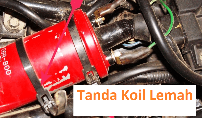 tanda koil lemah
