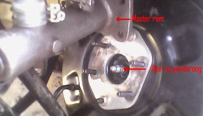 Cara Menyetel Booster Rem / Servo Agar Pakem Tidak Dalam & Panas