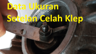 Ukuran Kerenggangan Klep ( Celah Katup ) Semua Motor Honda Yamaha Suzuki Kawasaki