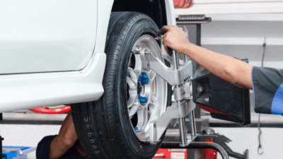 Cara Spooring Menggunakan Benang & Meteran