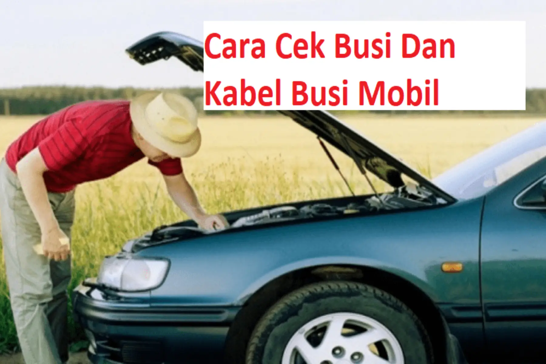 cara mengecek busi mobil dan cara mengecek kabel busi mobil