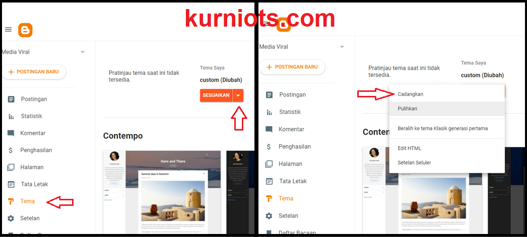 Cara Backup Template Blogger
