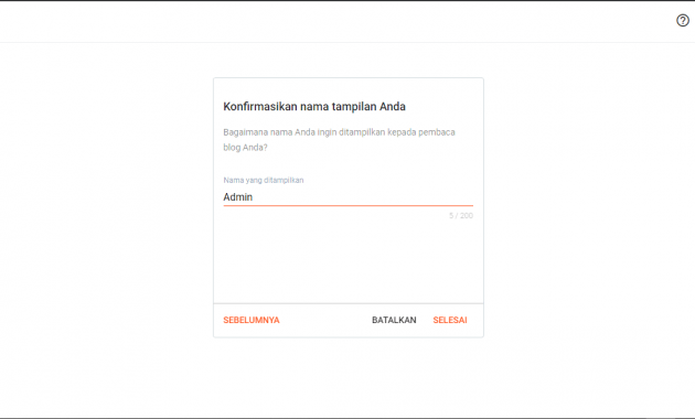 Cara Membuat Blog Atau Website Gratis Di Blogger Untuk Pemula 7