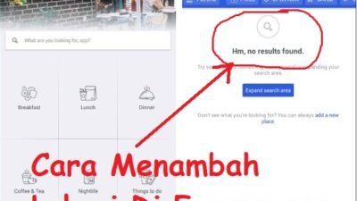 Cara Memasukan Data Location Ke Foursquare Pakai HP