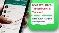 cara menyembunyikan pesan chat whatsapp