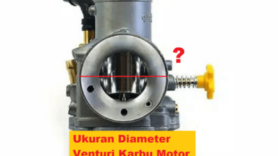Ukuran Diameter Venturi Karbu Motor Honda Yamaha Suzuki Kawasaki