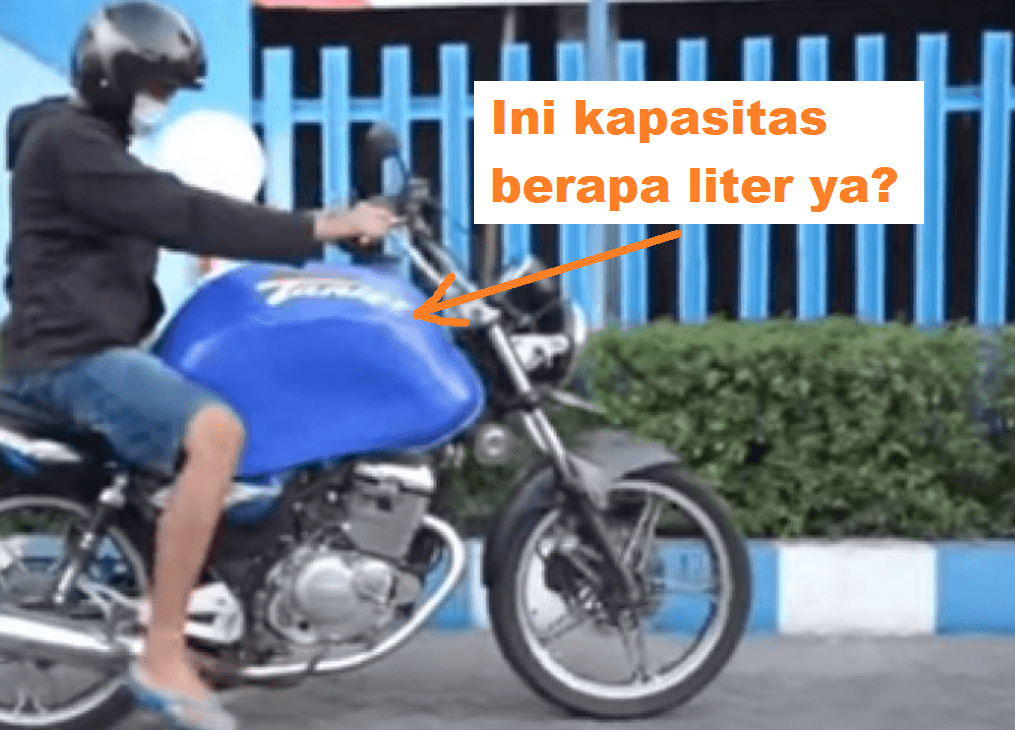 kapasitas tangki motor
