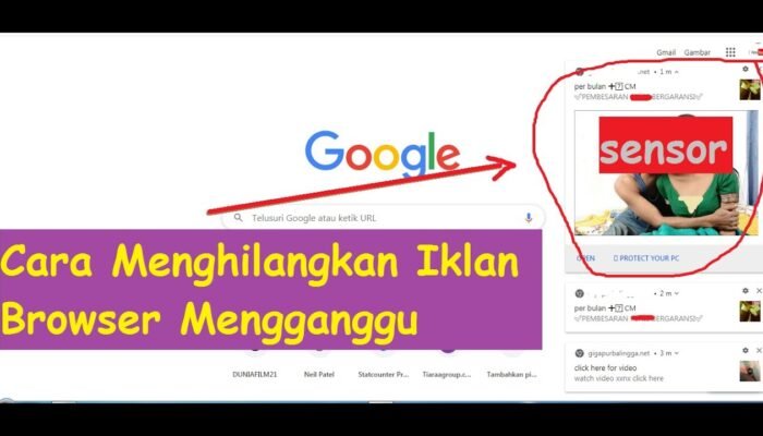 Cara Menghilangkan Iklan Muncul Di Laptop & Hp Android Mengganggu Seperti Virus.